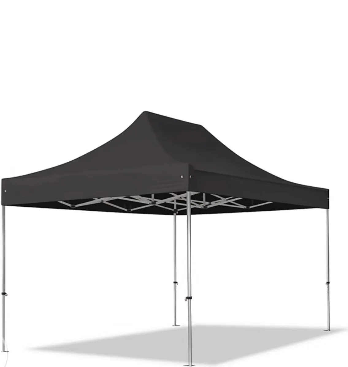 Luxe Partytent Easy Up zonder zijwanden (zwart)