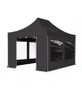 Luxe Partytent Easy Up met zijwanden (zwart)